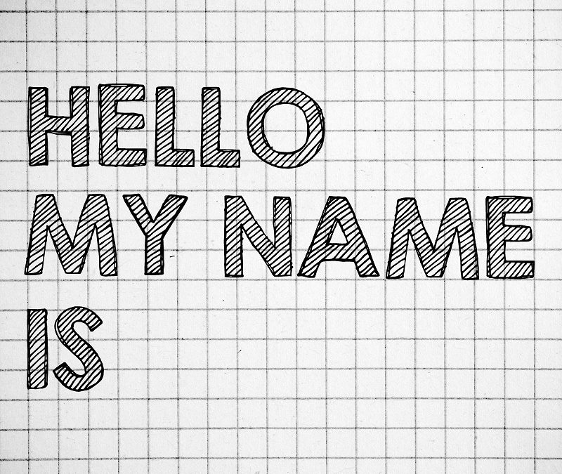 choosing a pen name